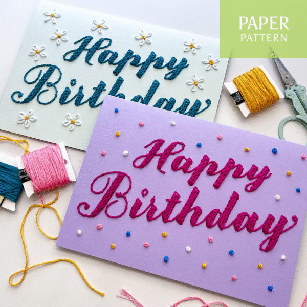 Birthday Daisies & Confetti PDF