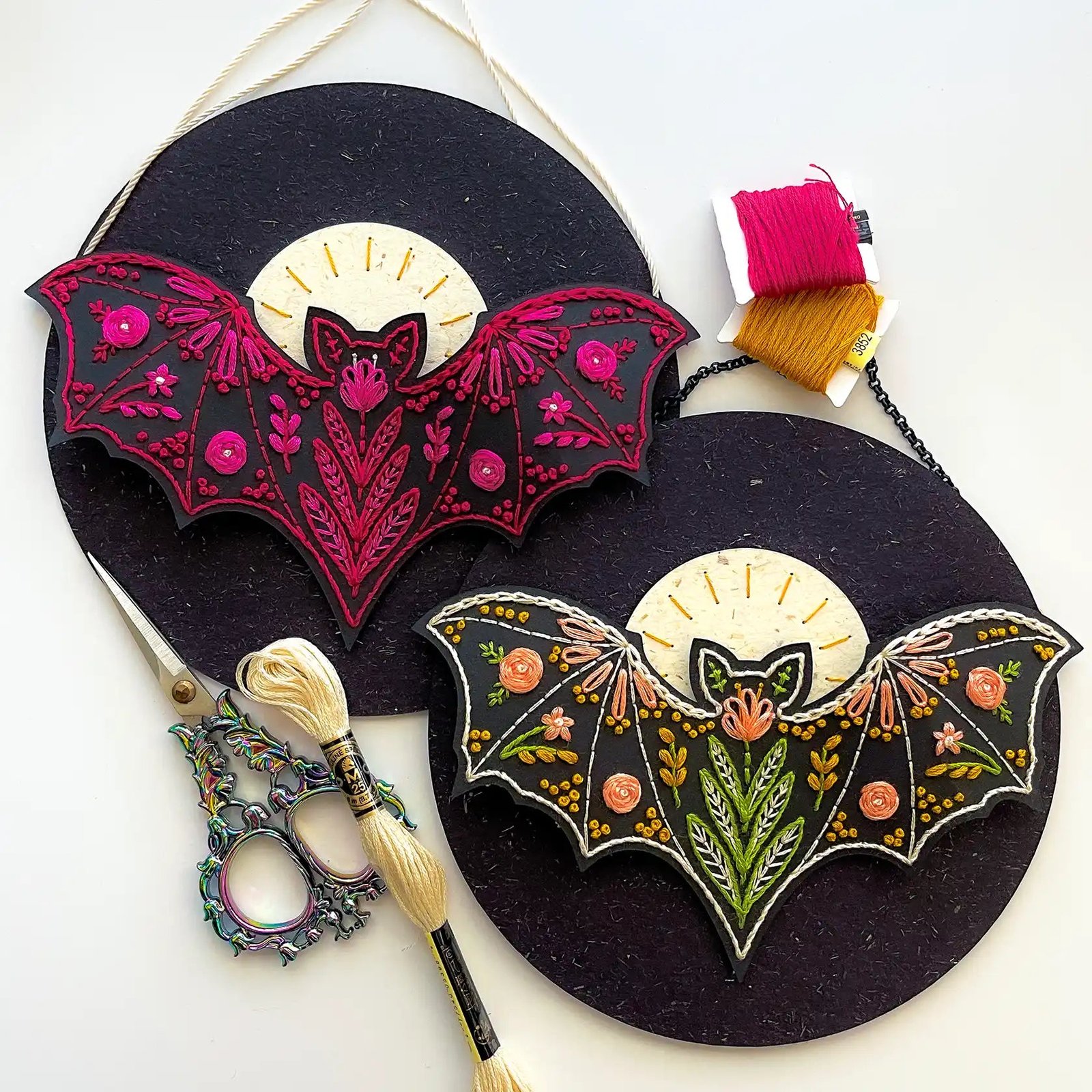 Moonlit Bat & Blooms PDF - Image 3