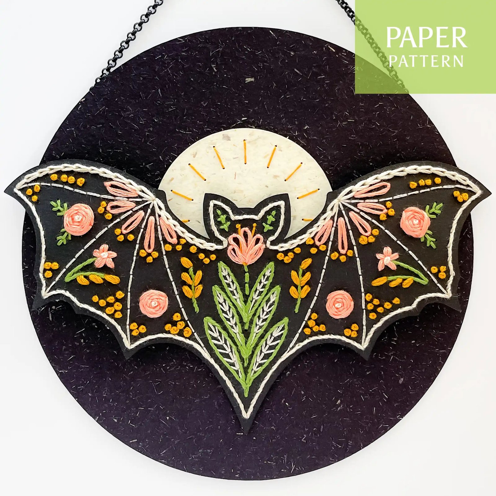 Moonlit Bat & Blooms PDF