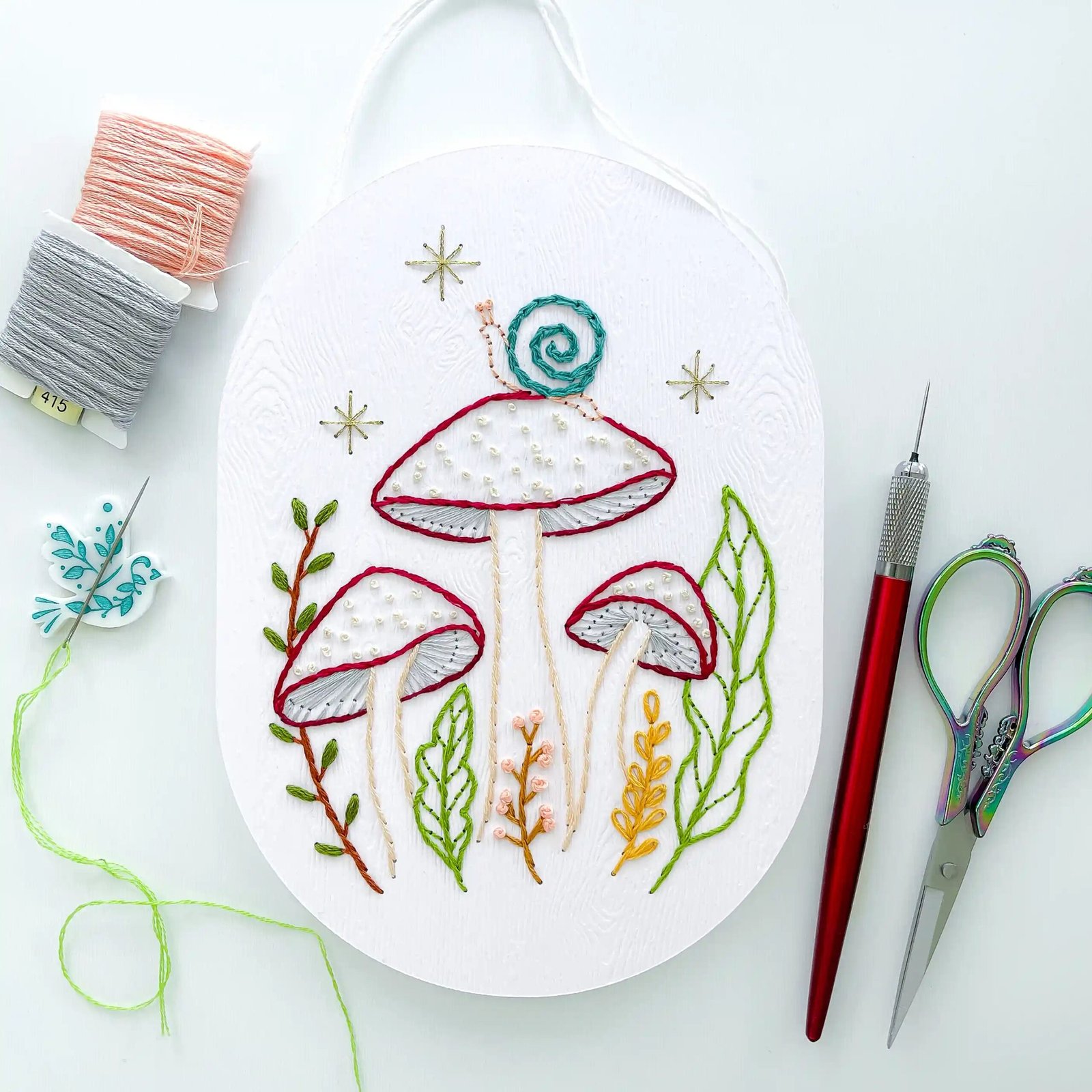 Mushroom Forest & Snail PDF - Image 5