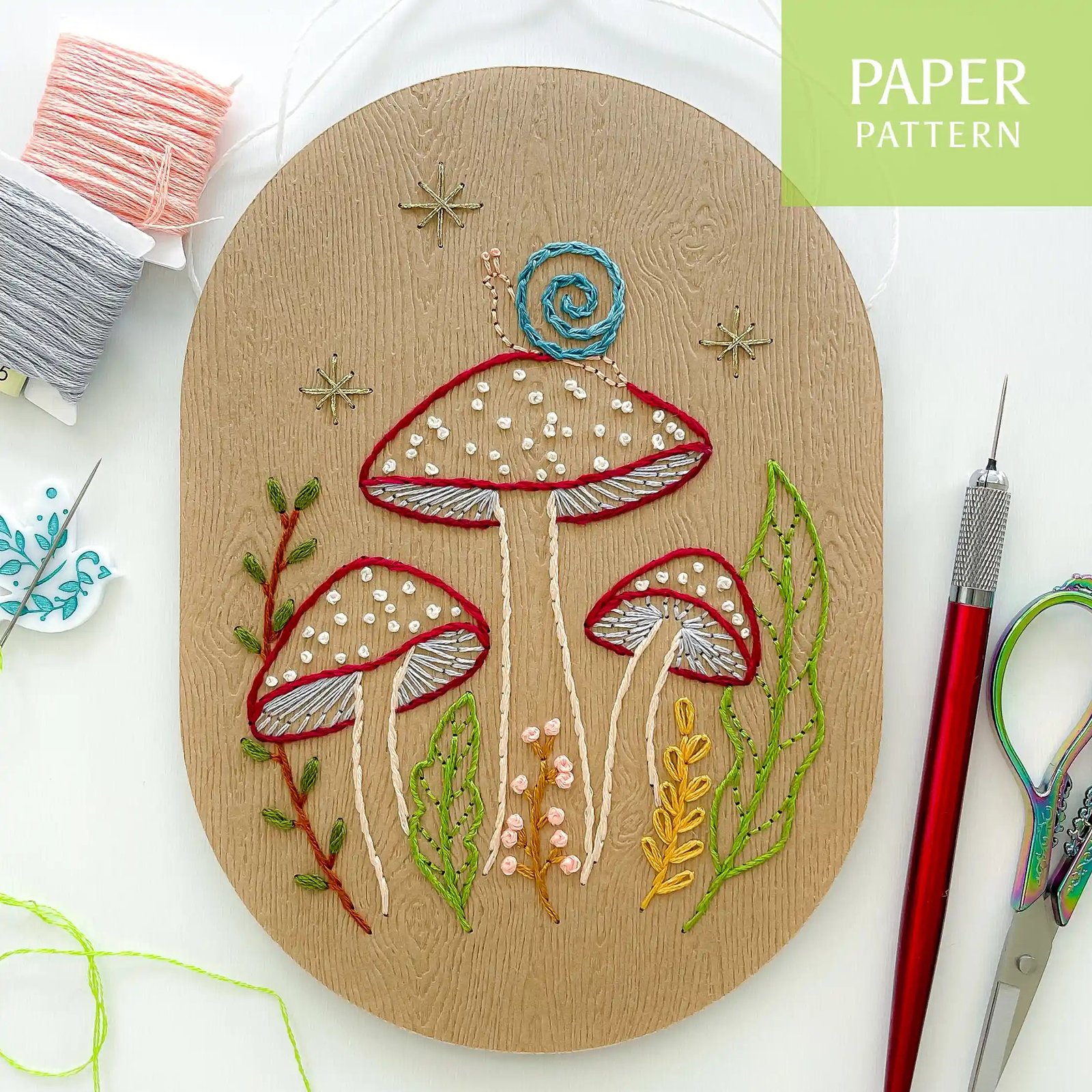 Mushroom Forest & Snail PDF