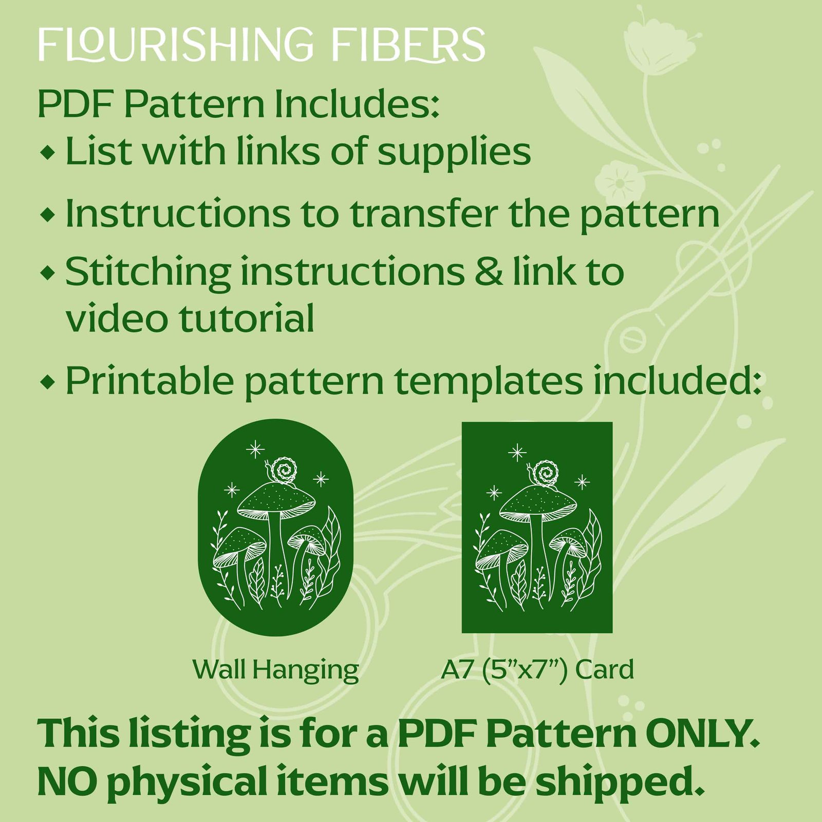 Mushroom Forest & Snail PDF - Image 2