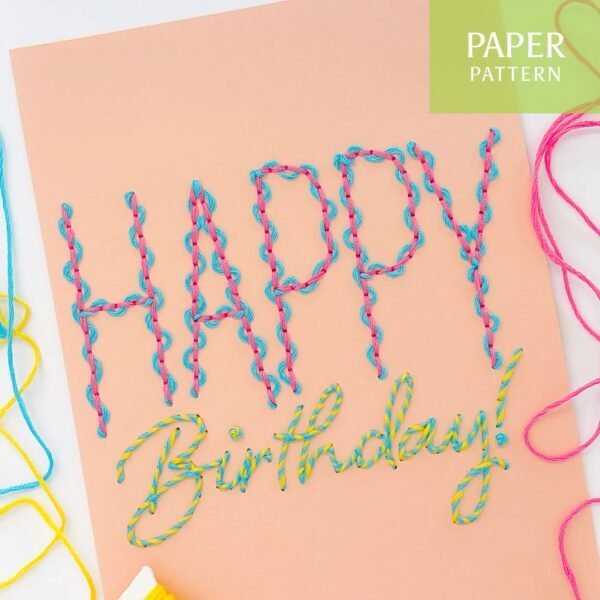 Squiggles & Swirls Birthday PDF